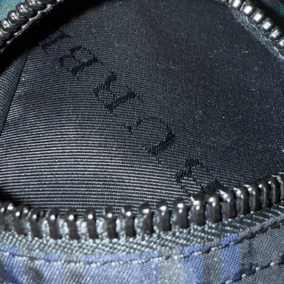 Vintage Burberry patchwork tartan rucksack backpack with leather details NWOT - Picture 9 of 16